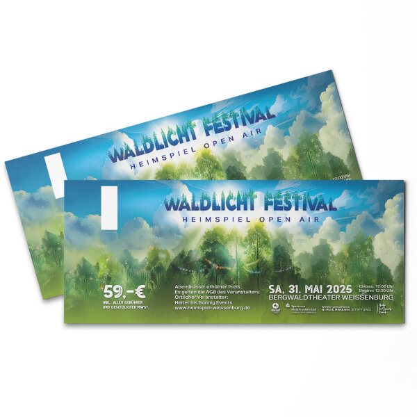 Hardticket "Waldlicht Festival - Heimspiel Open Air"